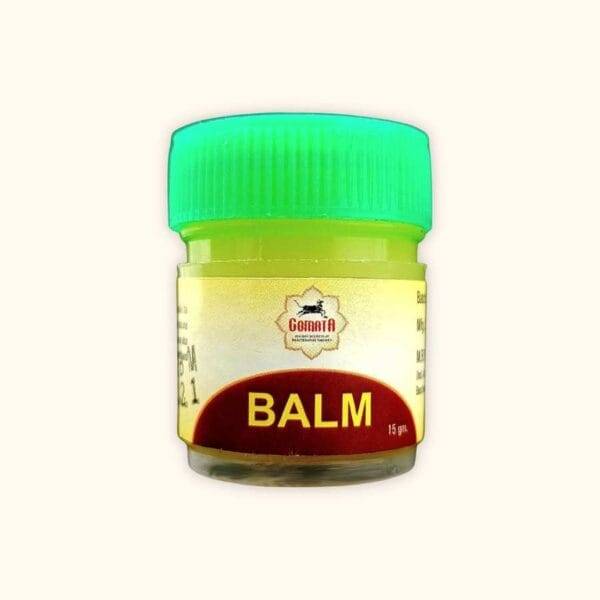 Balm Cooling Relief for Muscle & Joint Pain | 15g |  Gomata Bliss Iskcon & Goshala Product