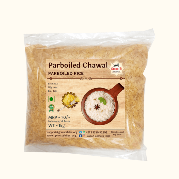 Parboiled Chawal (Parboiled Rice) | 1kg